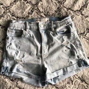 Garage Hight Waisted Jean Shorts